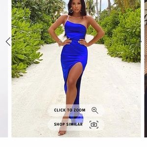 Beautiful royal blue gown!